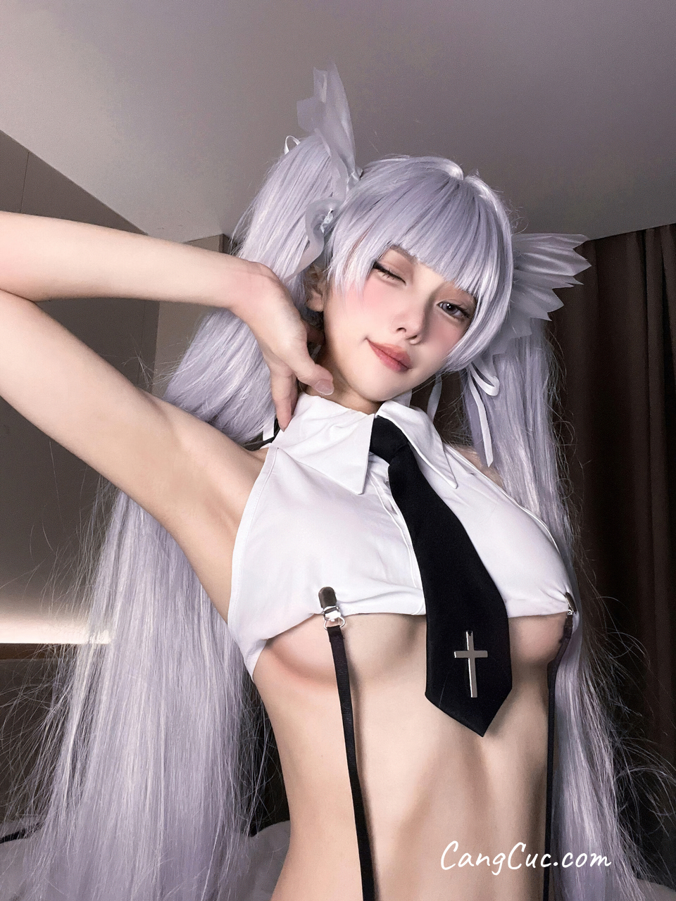 Coser@果咩酱w – 天使女警